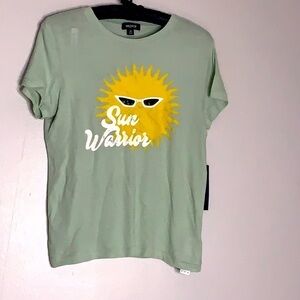 New WILDFOX Sun Warrior Keke Graphic short sleeve summer T-shirt XS women’s tee